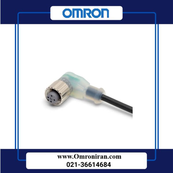 کانکتور M12 امرن (Omron) کد XS2F-M12PVC4A2MPLED ن