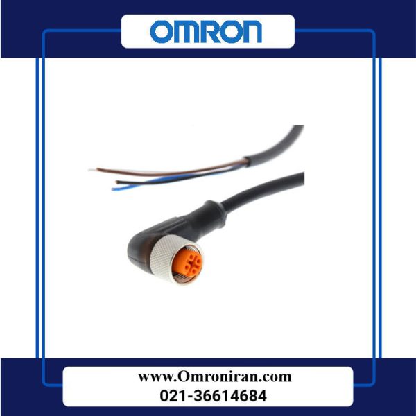 کانکتور M12 امرن (Omron) کد Y92E-M12PUR4A10M-L ن