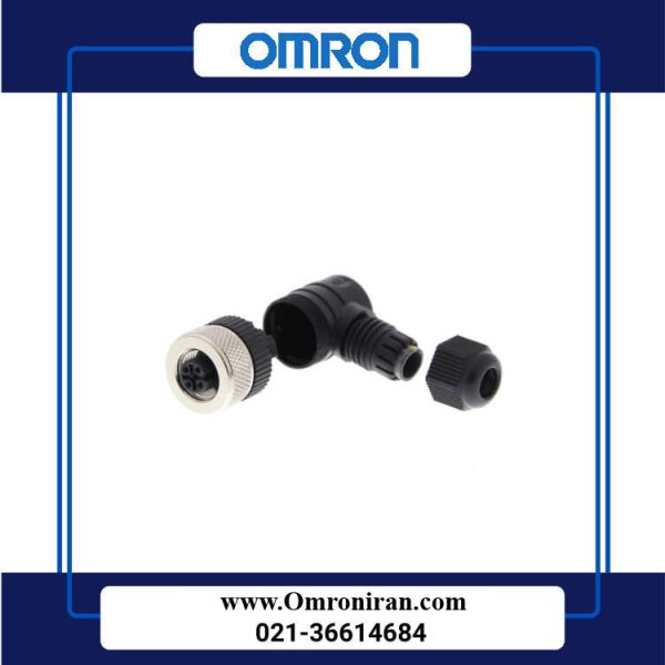 کانکتور M12 امرن (Omron) کد Y92E-M12PVC4Aconf-L ت