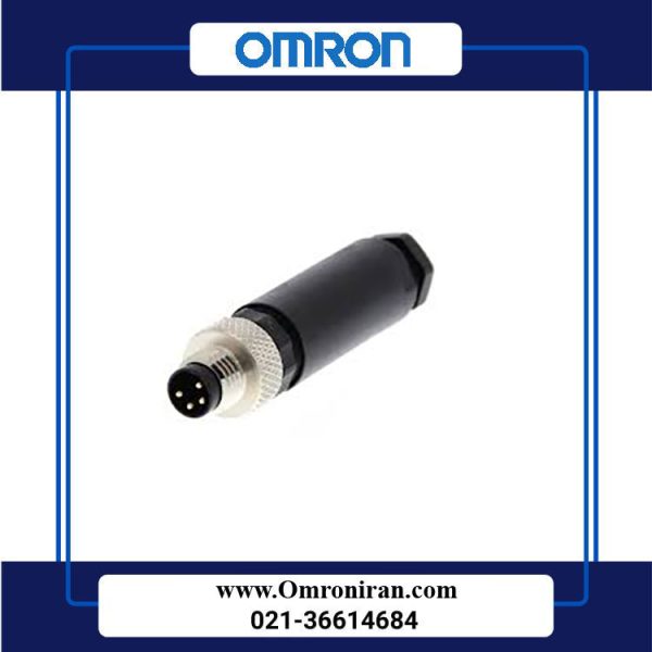 کانکتور M12 امرن (Omron) کد Y92E-M12PVC4Sconf-L ن