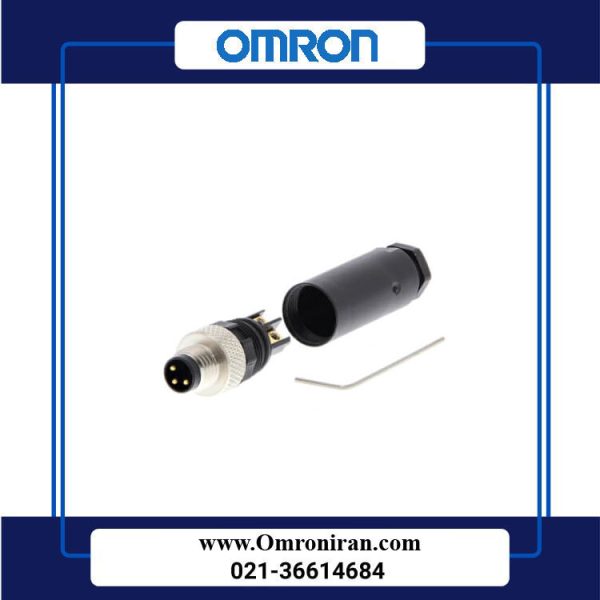 کانکتور M8 امرن (Omron) کد Y92E-MM08PVC3Sconf-L ن