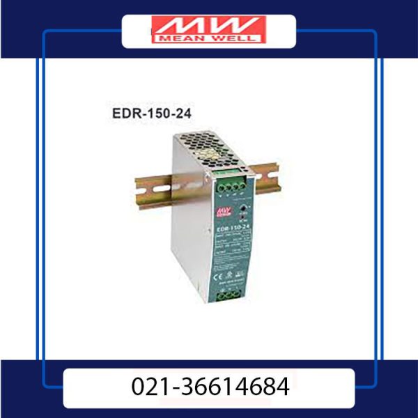 منبع تغذیه ریلی مین ول کد EDR-150-24 نم