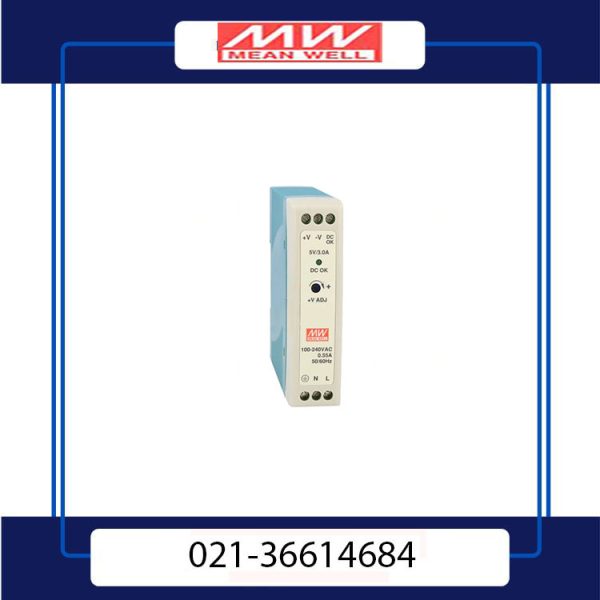 منبع تغذیه ریلی مین ول کد MDR-20-05 ن