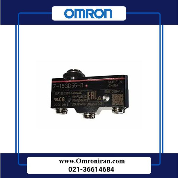 لیمیت سوئیچ امرن(Omron) کد Z-15GD55-B ا